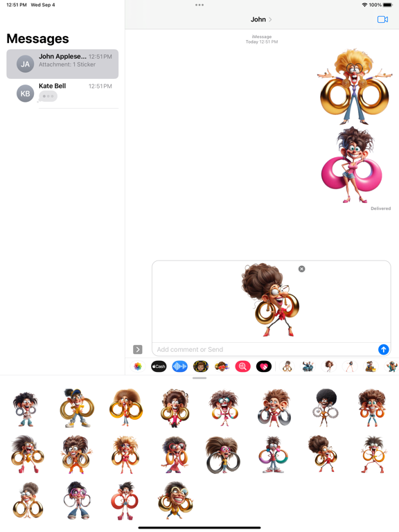 Screenshot #6 pour Earring Stickers