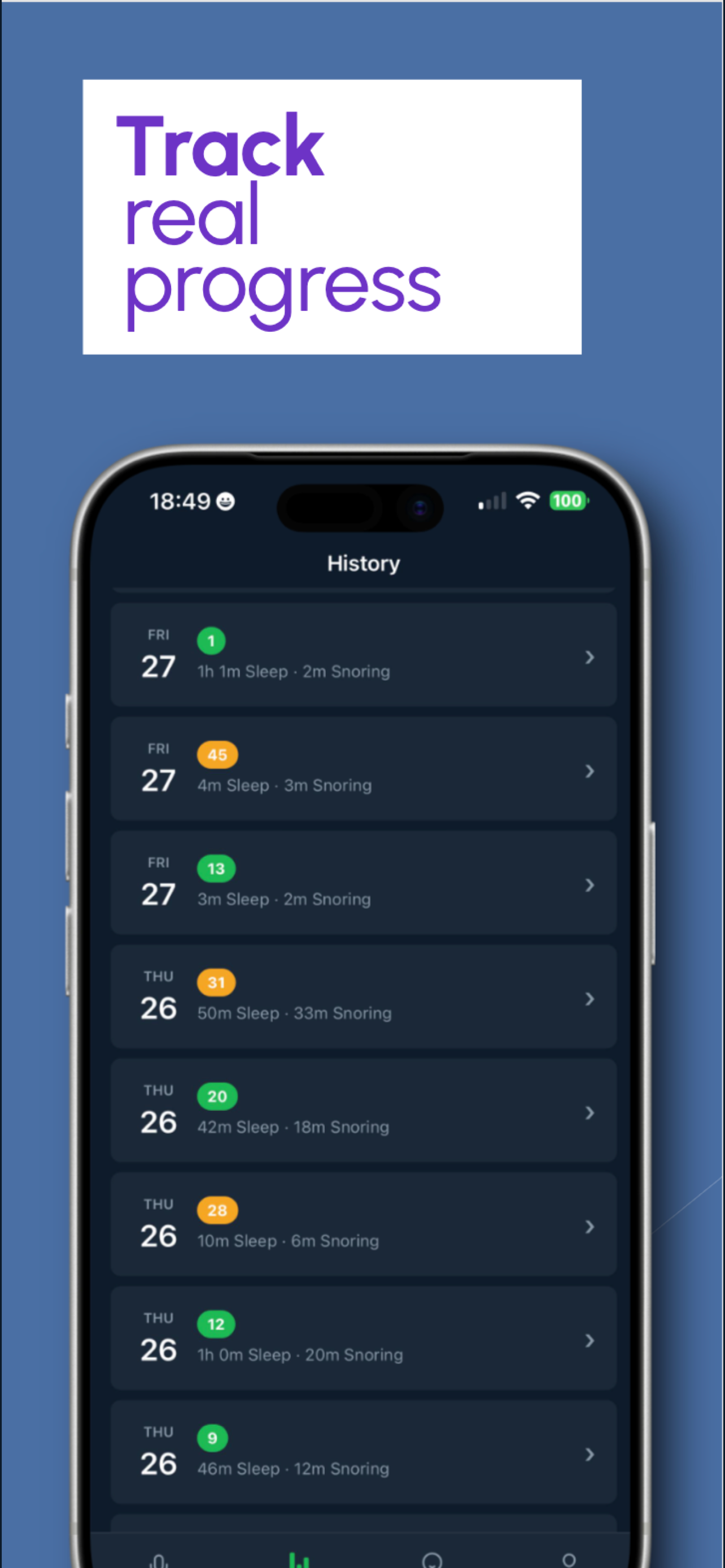 Hush Log screenshot 4