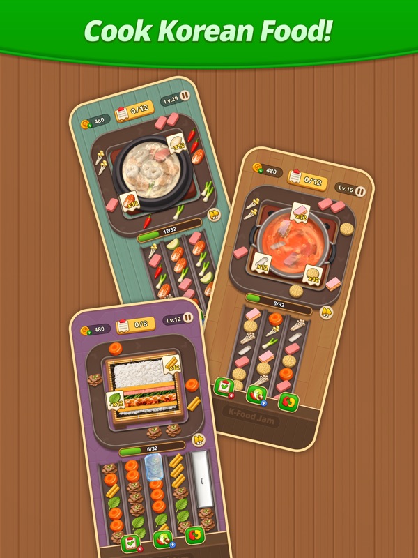K Food Jam: Match & Cook screenshot 12