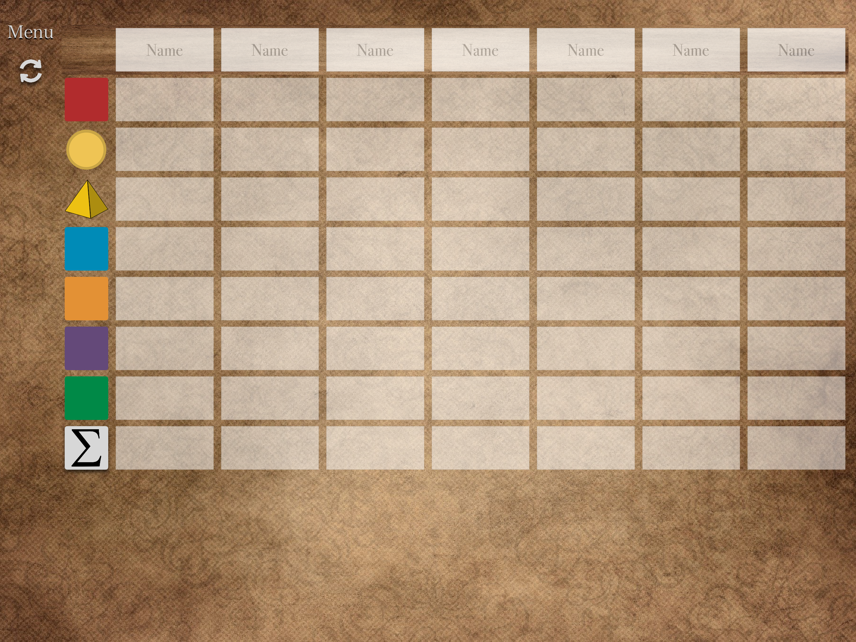 7W: Score Table screenshot 9
