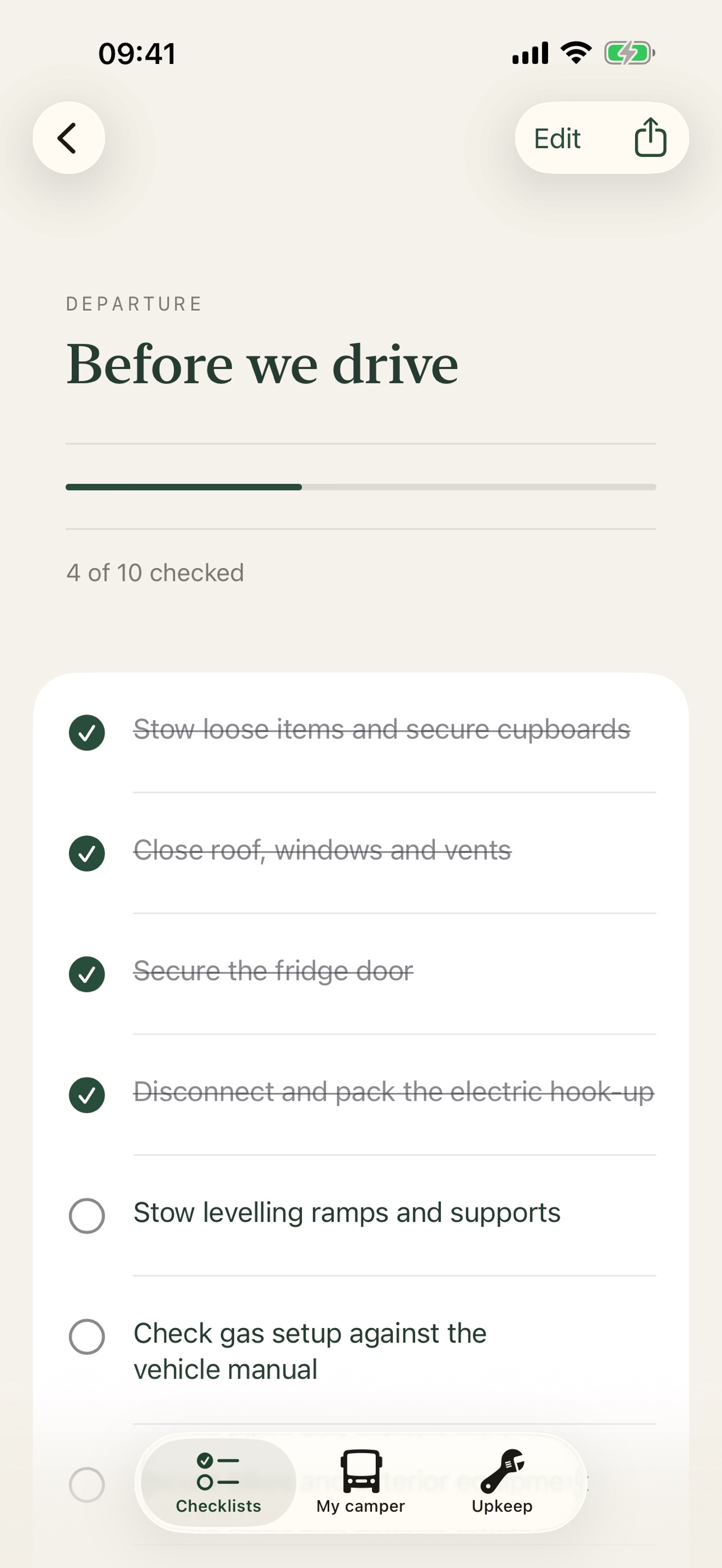 Screenshot 2 of Camper Ready