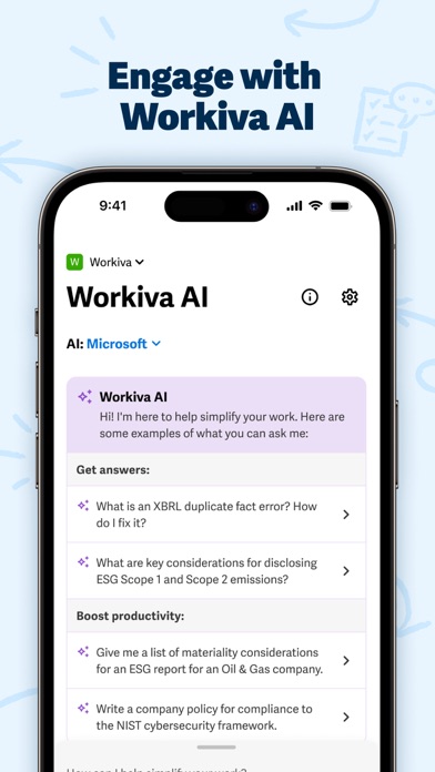 Workiva EMEA Screenshot 5 of 7