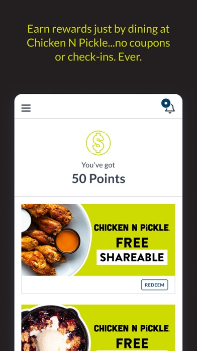 Screenshot 1 of Chicken N Pickle App