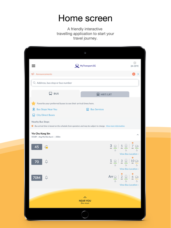 Screenshot #4 pour MyTransport.SG