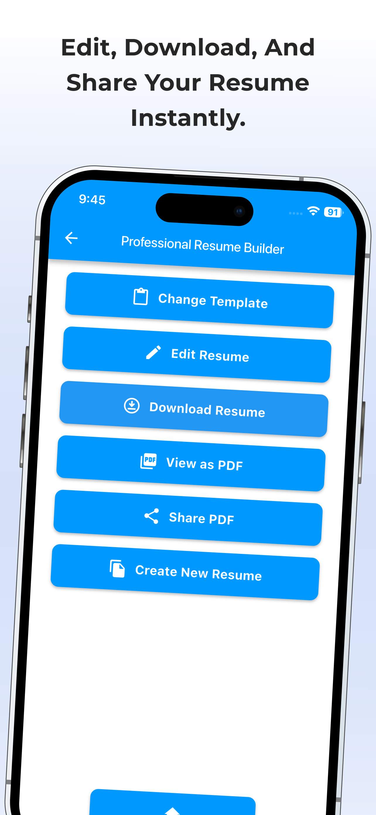 Resume Builder- Using AI screenshot 10