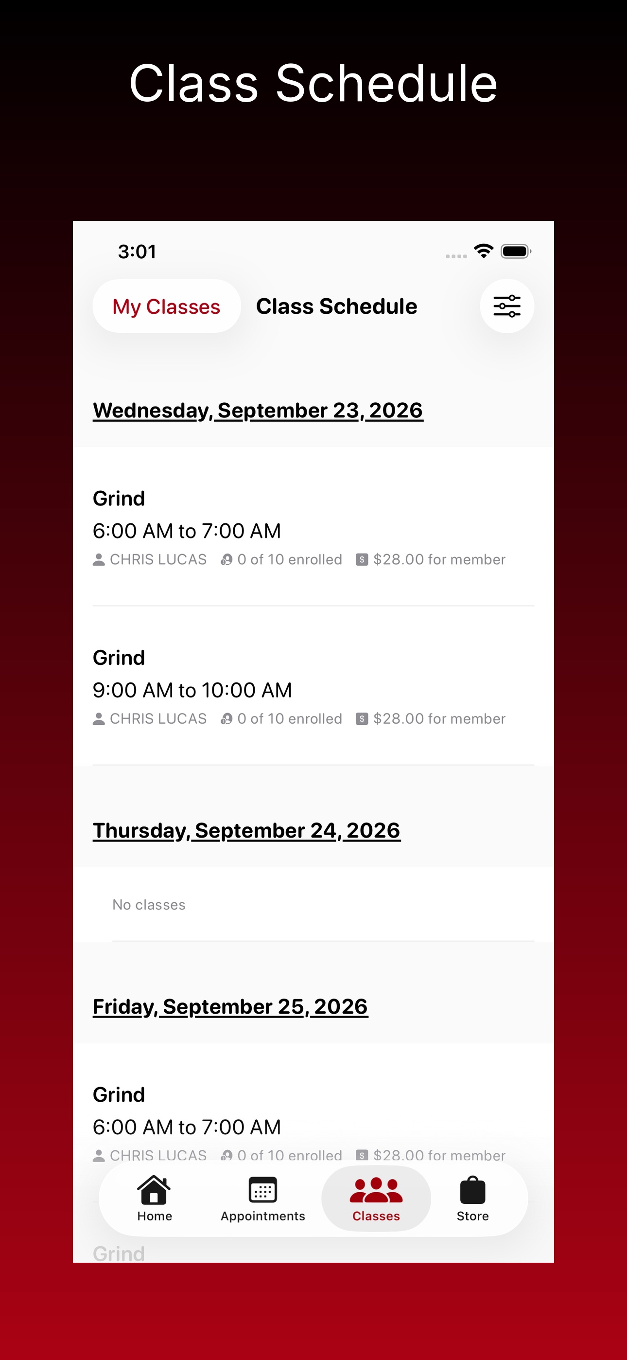 Screenshot 6 of Fan Club Member Portal