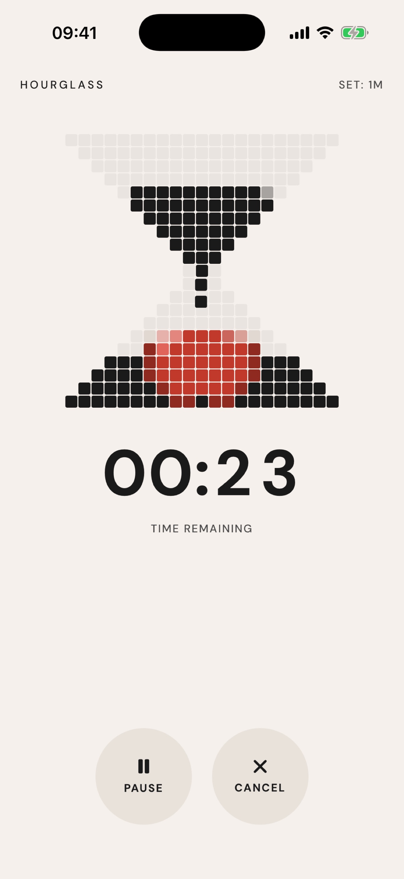 Screenshot 3 of Pixel Hourglass