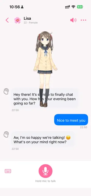 Nagomi: AI Companion screenshot 2