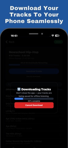 CrateLink iPhone screenshot