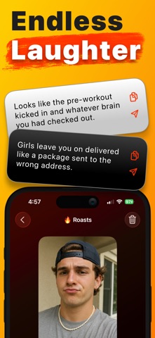 Roast App: AI Roast Bot screenshot
