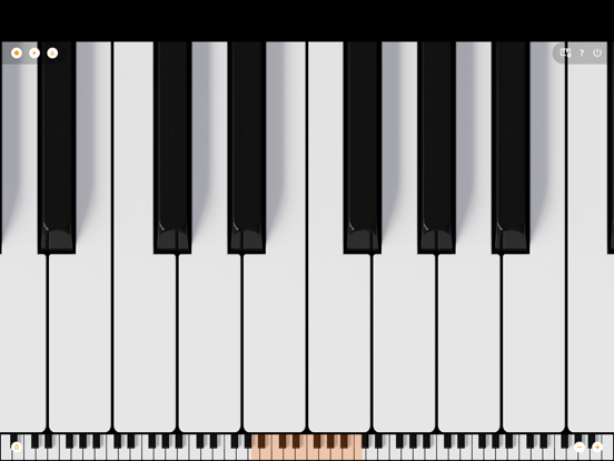 Screenshot #4 pour Mini Piano Lite