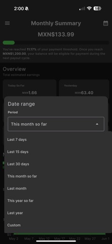 Monetio AdMob Stats & Earnings screenshot