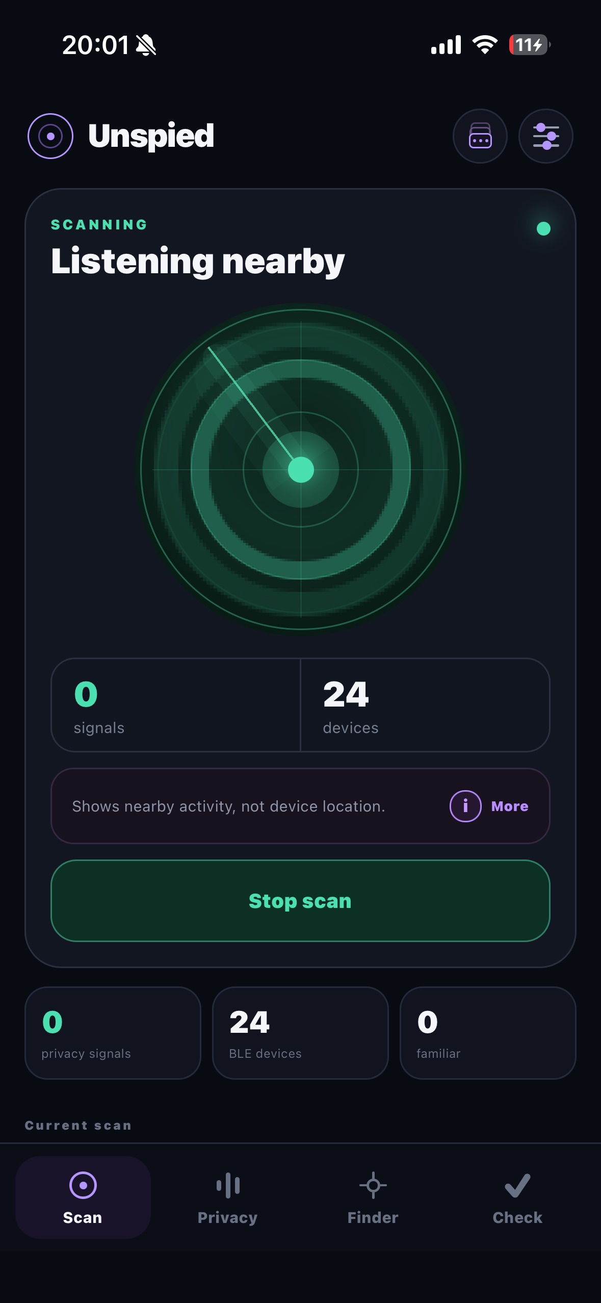 Screenshot 4 of Unspied