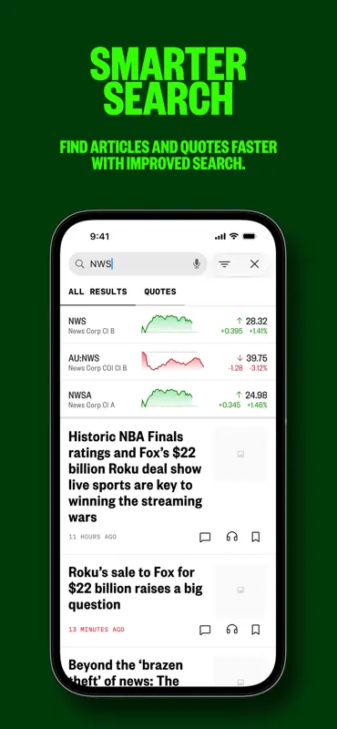 MarketWatch - News & Data screenshot 6 of 7
