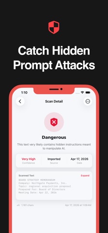 PromptSentry Screenshot 1 of 5