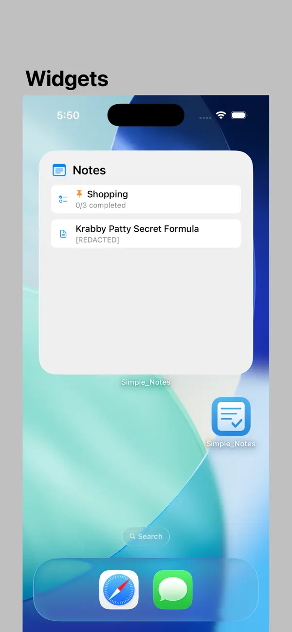 #4. Simple_Notes (iOS) Von: CRAIG MICHAEL MOONEY