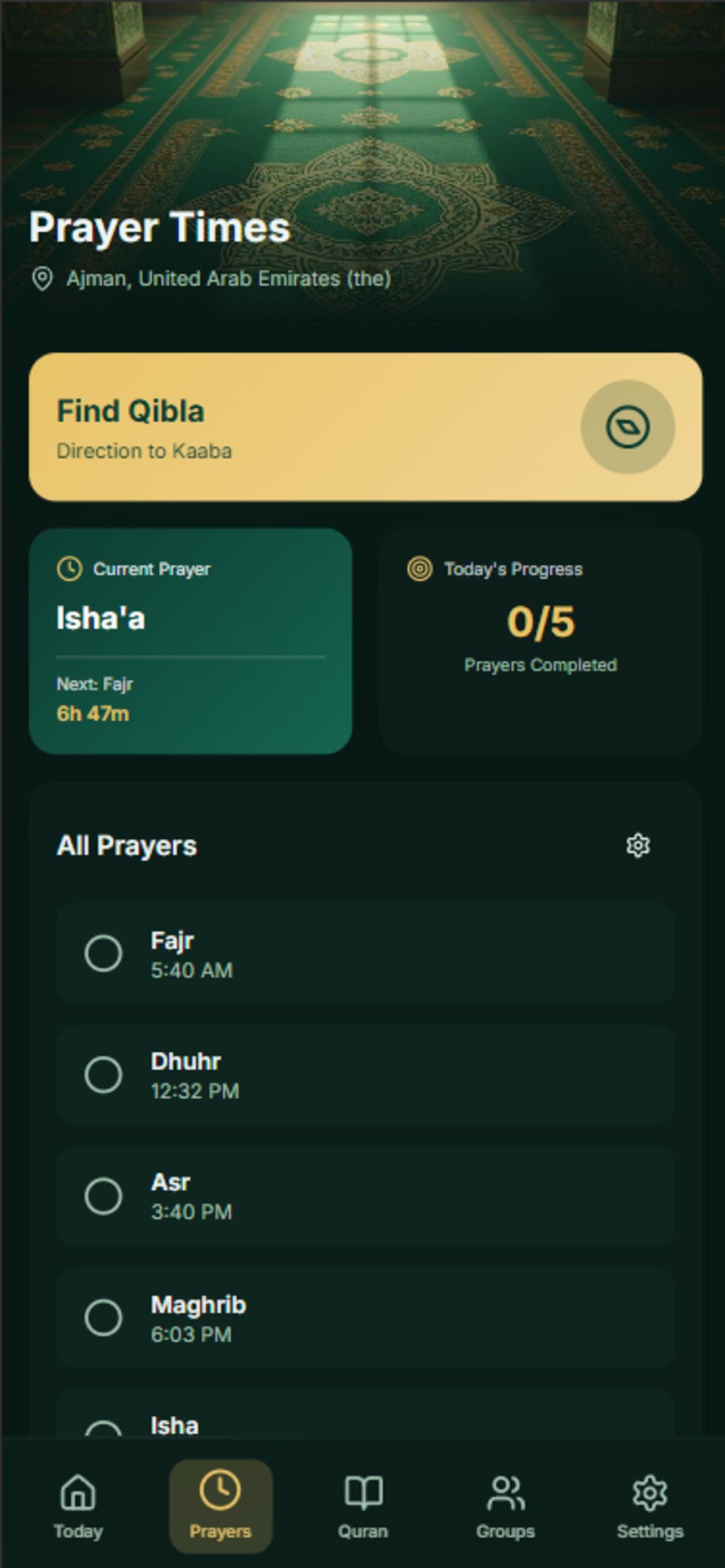 Rakat App