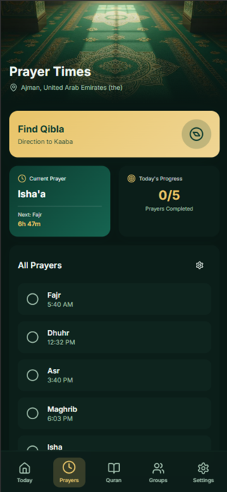 Rakat App Screenshot 3 of 4