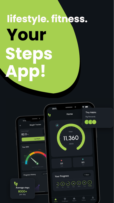 Strift: Step & Weight Tracker Screenshot 1 of 5
