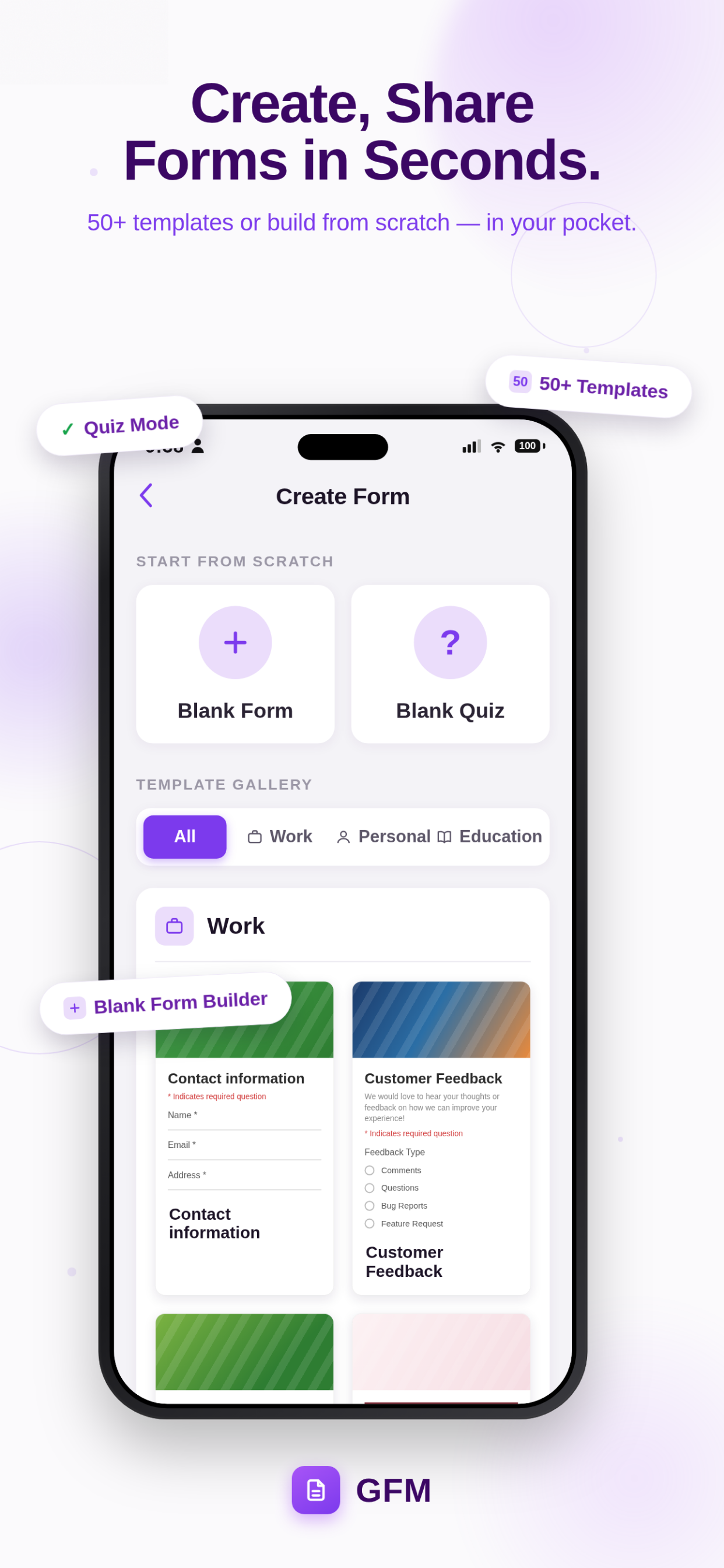 Forms AI:Video Lecture to Quiz screenshot 3