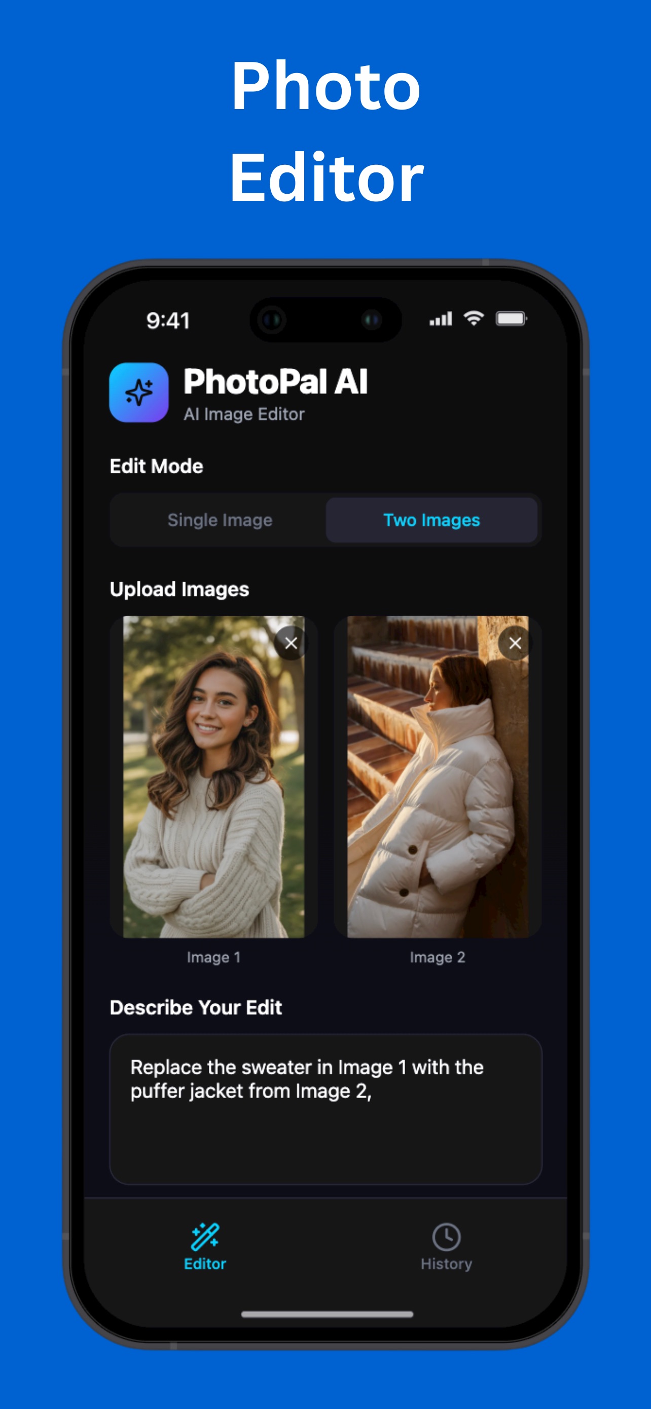 Screenshot 3 of PhotoPal AI - Photo Editor