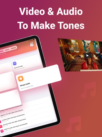 Melody Ringtones Maker Garage iPad screenshot