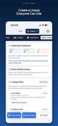 StatForge Baseball Screenshot 10 of 10