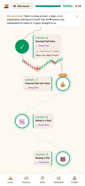 OptionMice: Learn Options screenshot 1