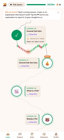 OptionMice: Learn Options Screenshot 1 of 9