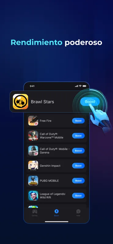 GearUP: Game Booster sin Lag screenshot 6 of 6