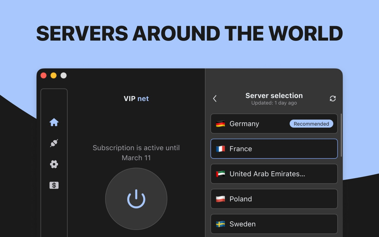 VIP net: Privacy & Security screenshot 8
