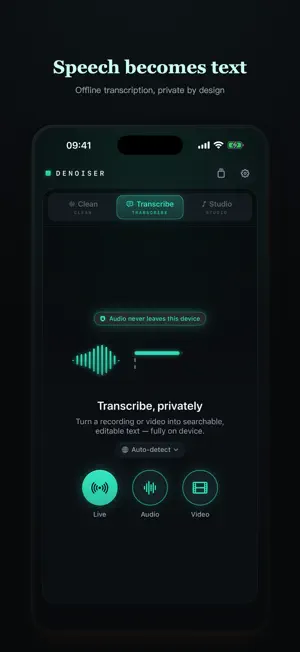 Denoiser: AI Noise Remover screenshot 2