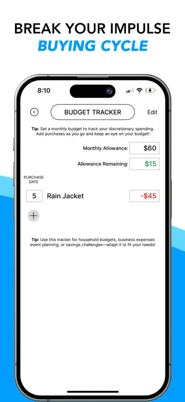 Stop Impulse Buying | No Spend screenshot 7 of 7