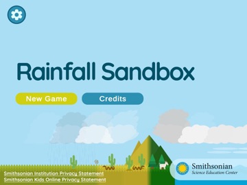 Rainfall Sandbox iPad screenshot