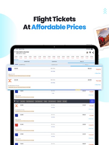 EaseMyTrip Flight, Hotel, Bus iPad screenshot