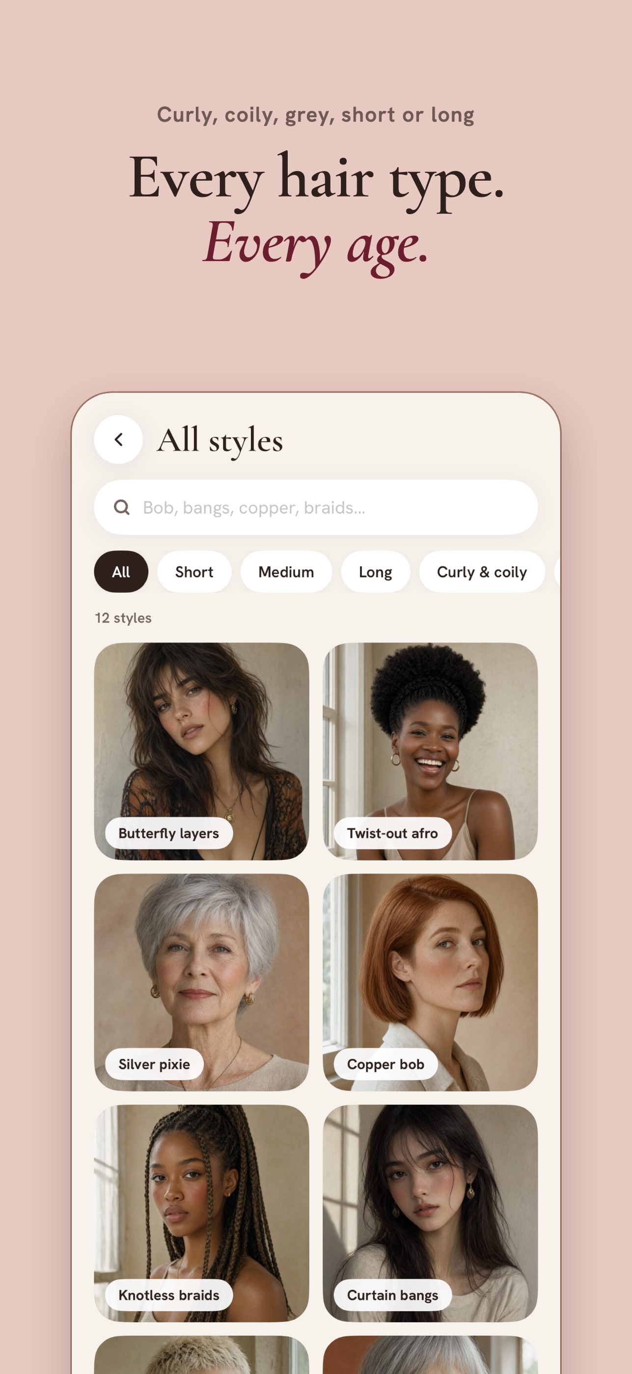 Screenshot 5 of ManeBooth: AI Hairstyle Try On