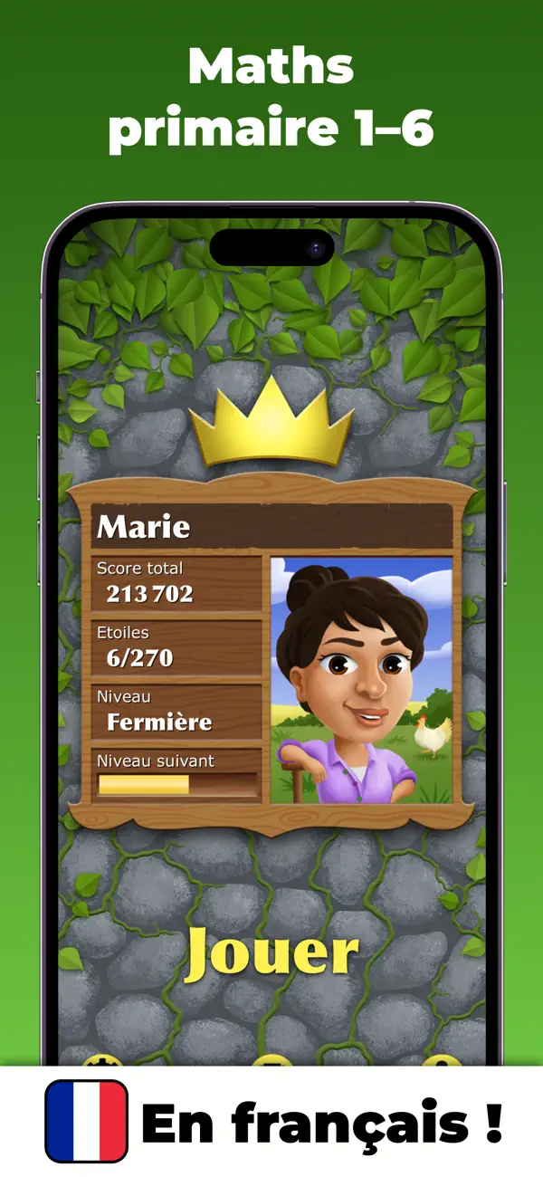 Screenshot #1 pour Roi des Maths Jr : École