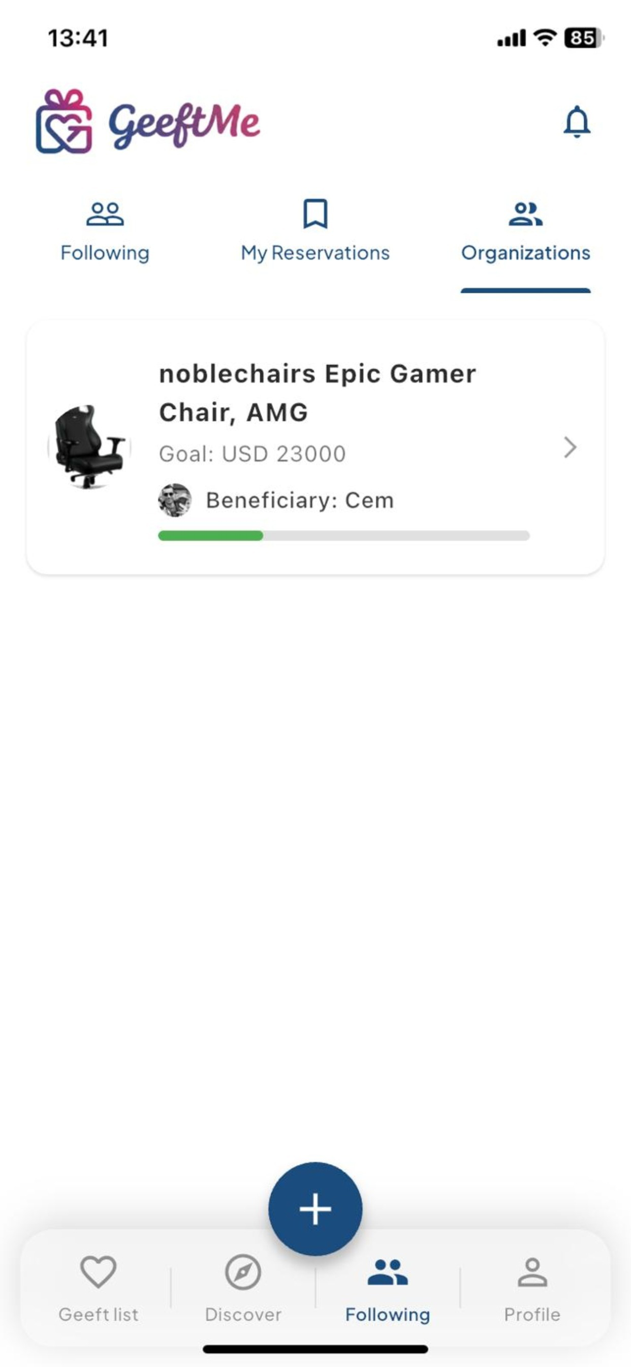 GeeftMe screenshot 9