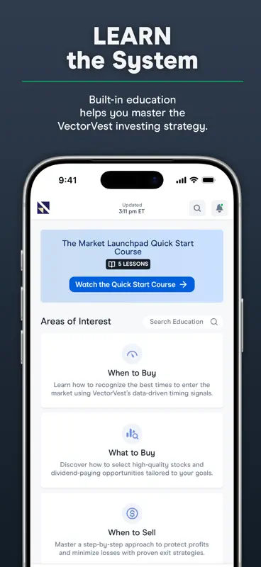 VectorVest: Market Launchpad screenshot 6 of 7