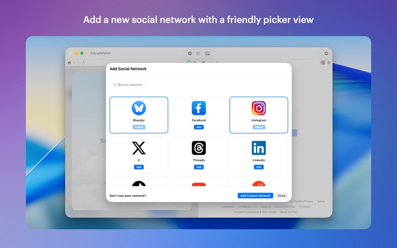 App screenshot