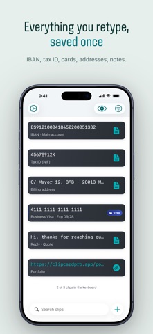 ClipCard: Paste Keyboard Screenshot 2 of 6