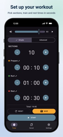 Interval Timer | HIIT Training Screenshot 1 of 4