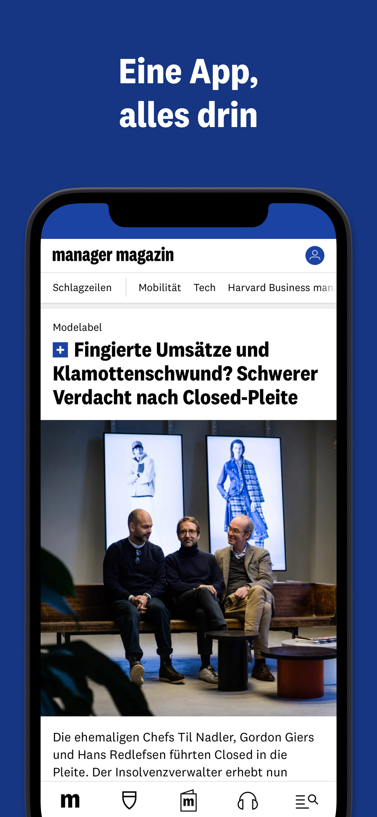 Manager - Nachrichten
