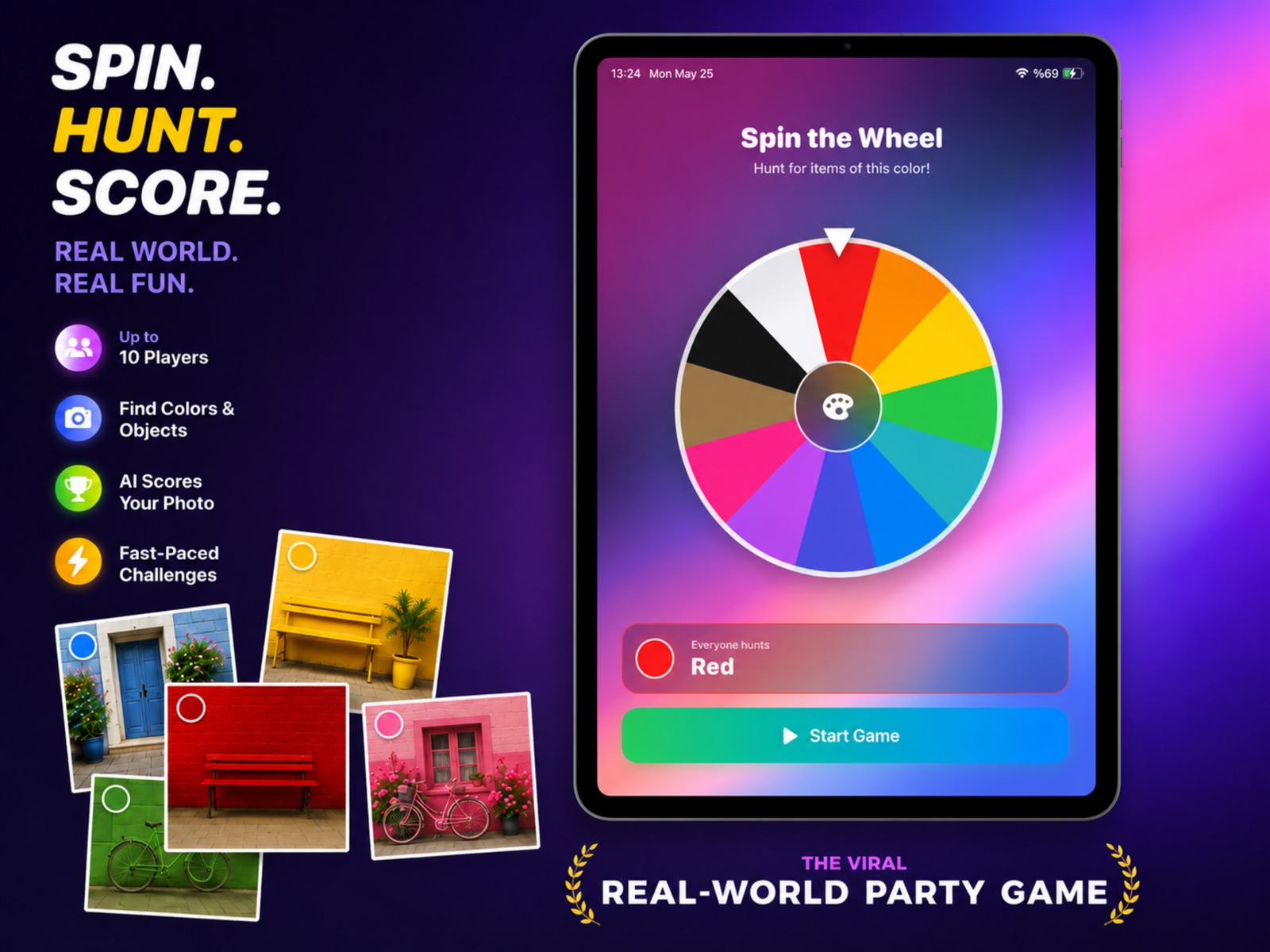 Color Hunt: GO ipad screenshot 1