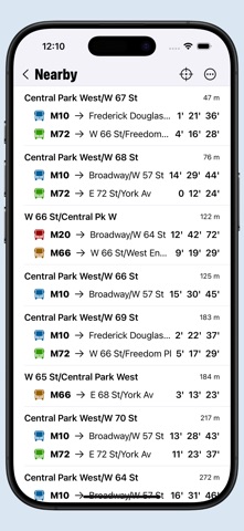 Transit: offline schedules Screenshot 2 of 8