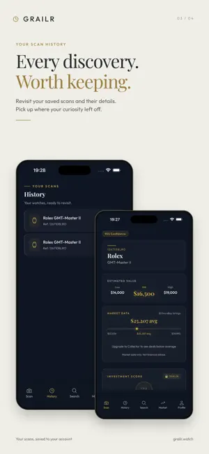 Grailr - Watch Scanner screenshot 3