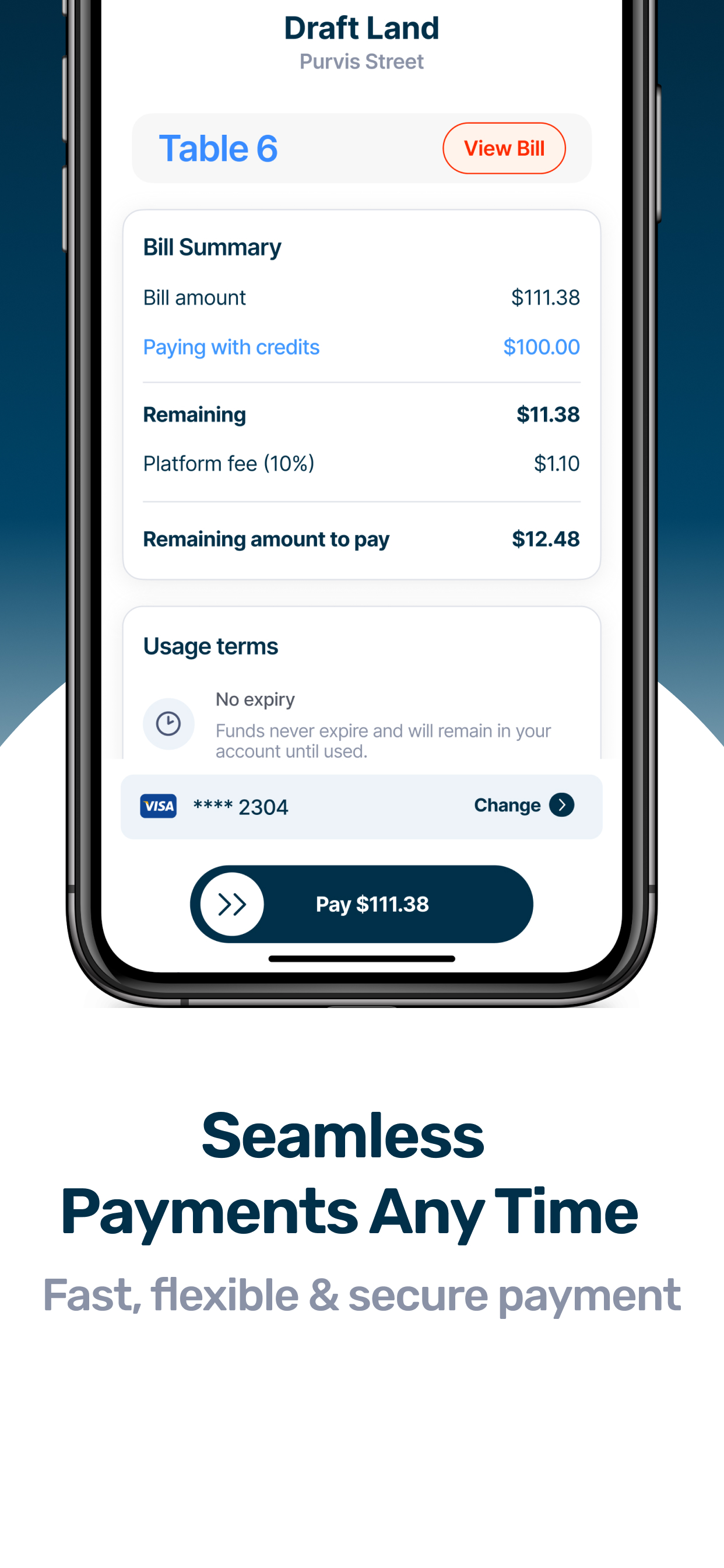Dinetap: Prepay & Earn