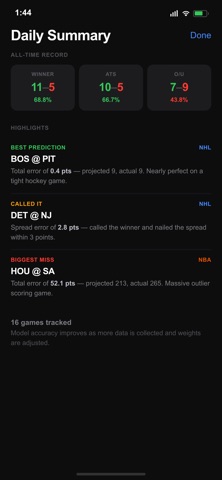 Tensor Picks screenshot