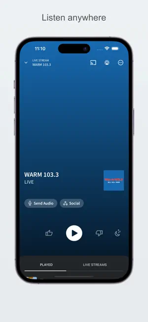 WARM 103.3 screenshot 2