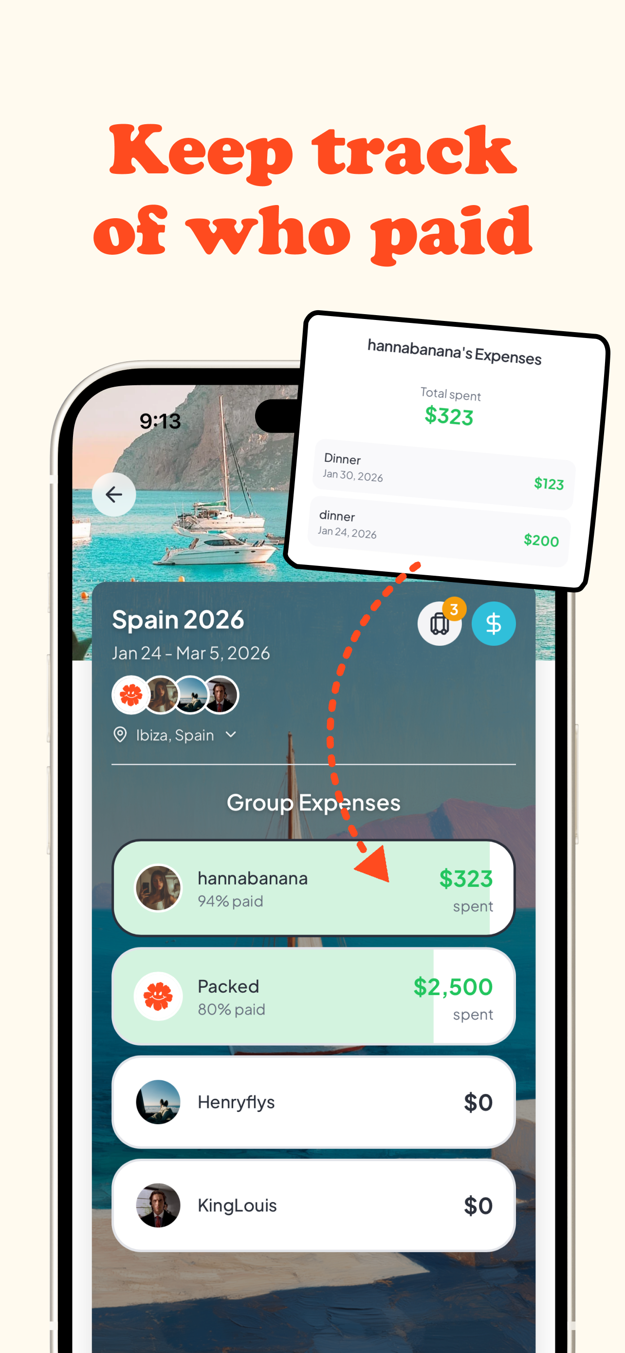 Packed - Group Trip Planner screenshot 5